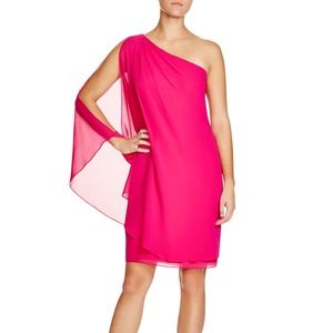 Lauren Ralph Lauren  elegant one shoulder dress